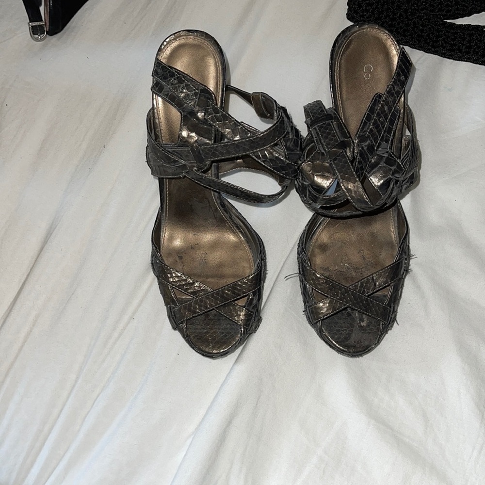 Calvin Klein platform heels
